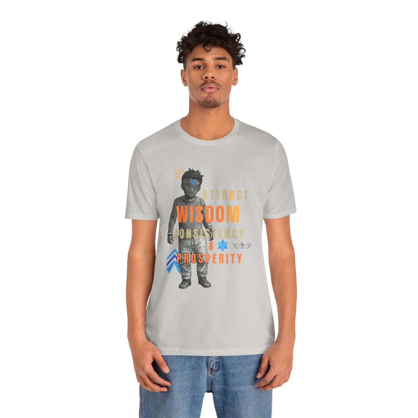 Wisdom & Prosperity Tee — Inspirational Graphic T‑Shirt