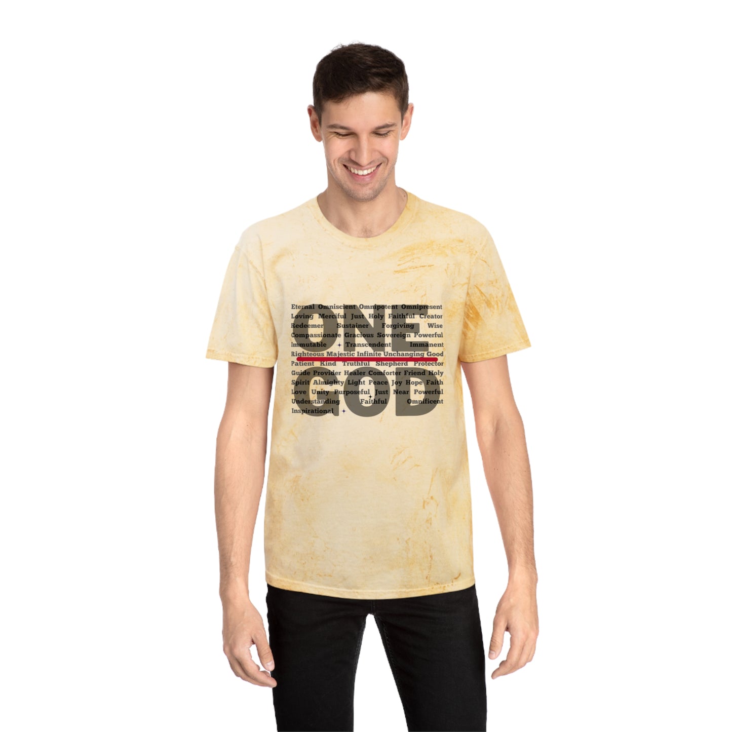 “One God” - Color Blast T-Shirt