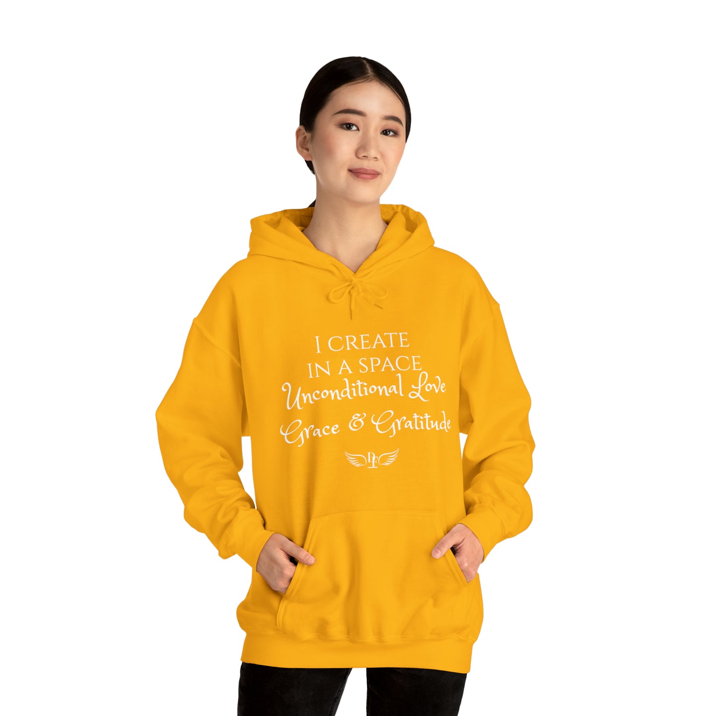 "I Create" Heavy Blend™ Hooded Sweatshirt