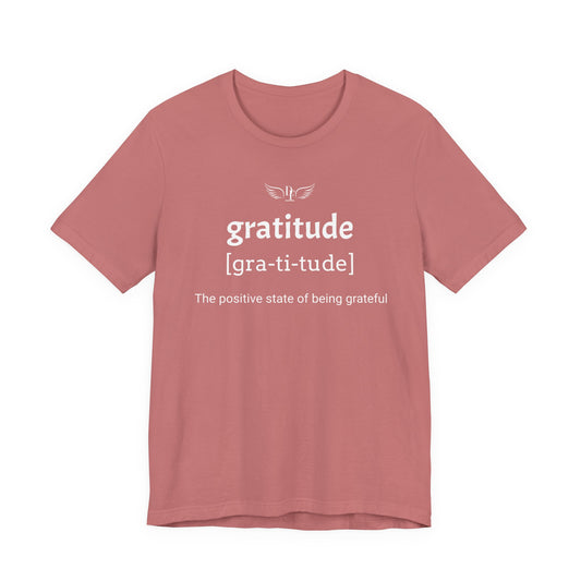 Men's “Gratitude” Short Sleeve Tee - “Black”