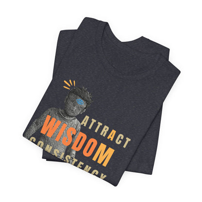 Wisdom & Prosperity Tee — Inspirational Graphic T‑Shirt