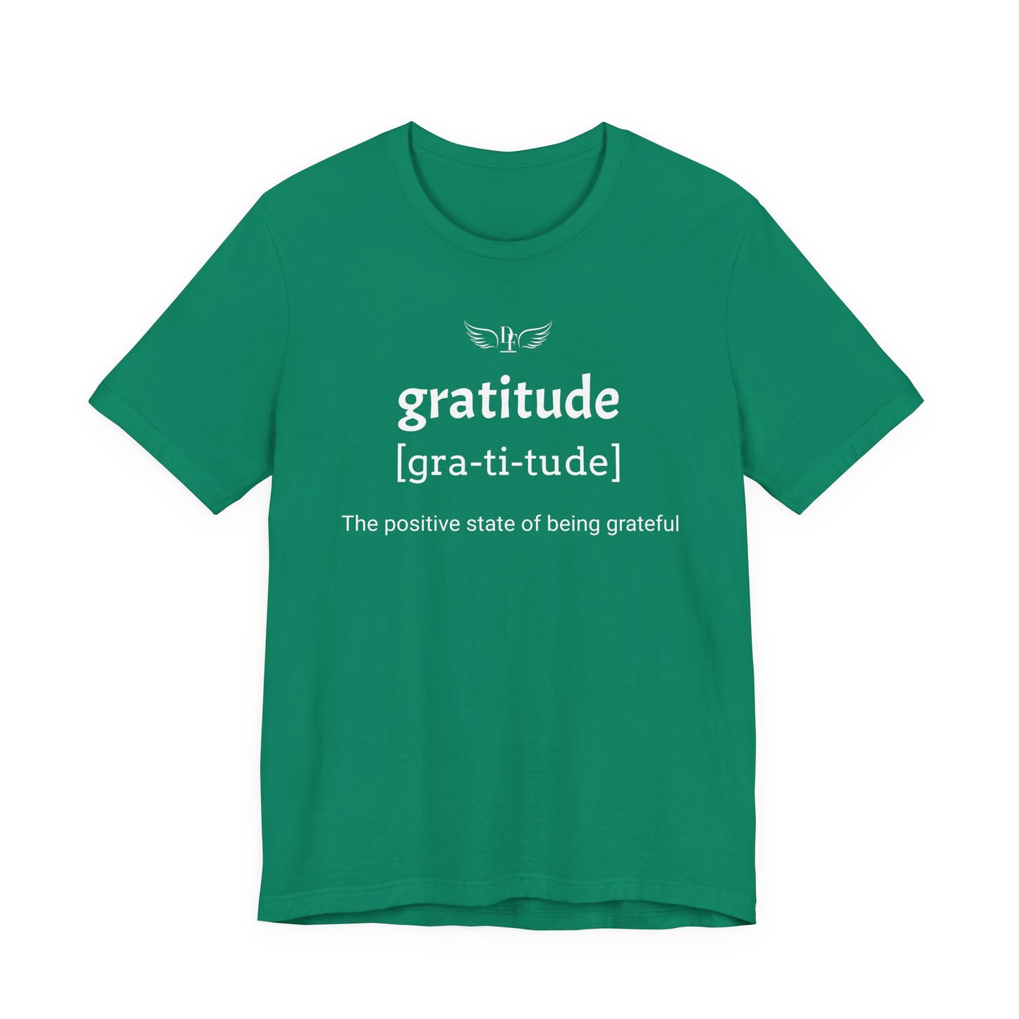 Men's “Gratitude” Short Sleeve Tee - “Black”