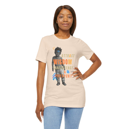 Wisdom & Prosperity Tee — Inspirational Graphic T‑Shirt