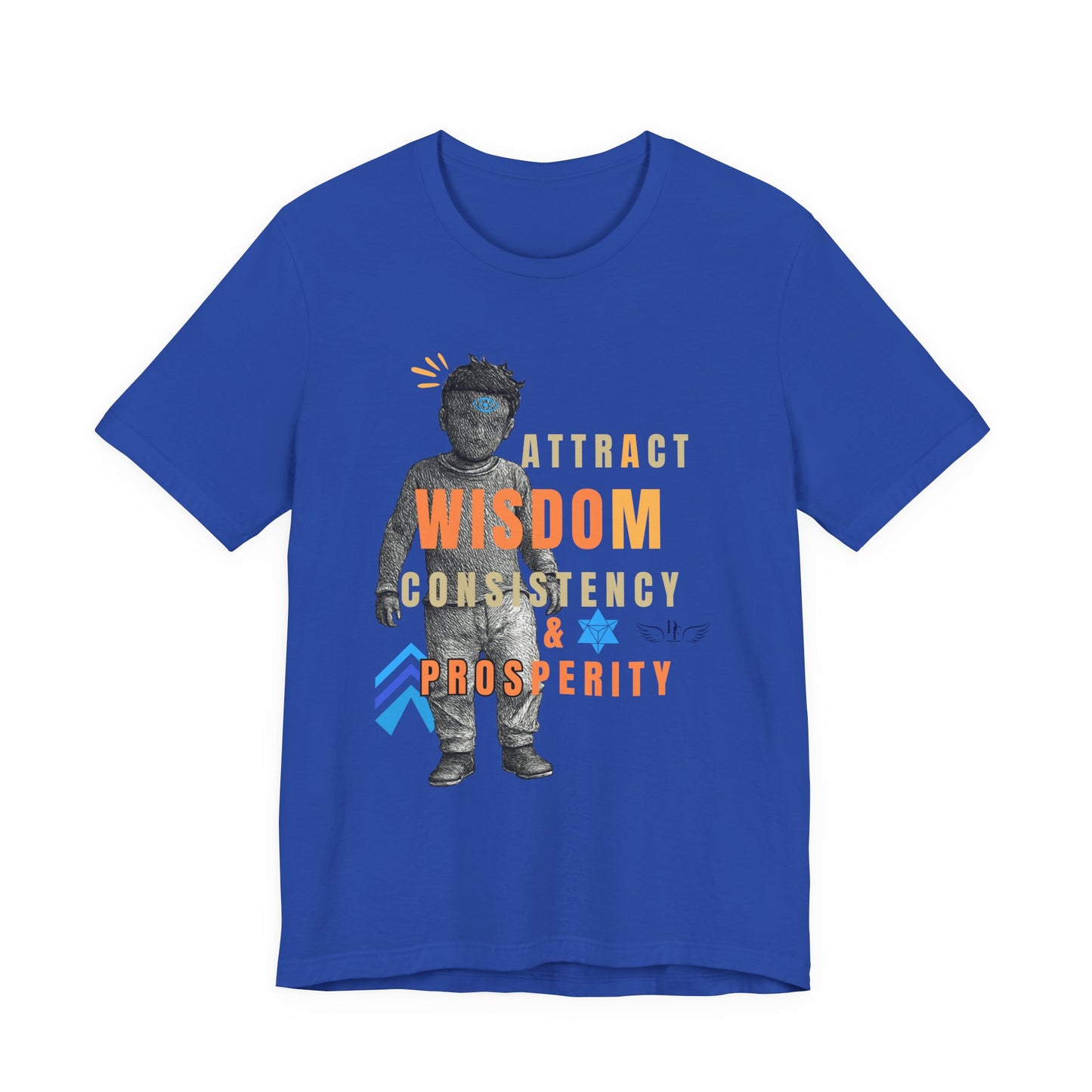 Wisdom & Prosperity Tee — Inspirational Graphic T‑Shirt