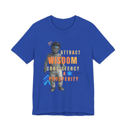 Wisdom & Prosperity Tee — Inspirational Graphic T‑Shirt