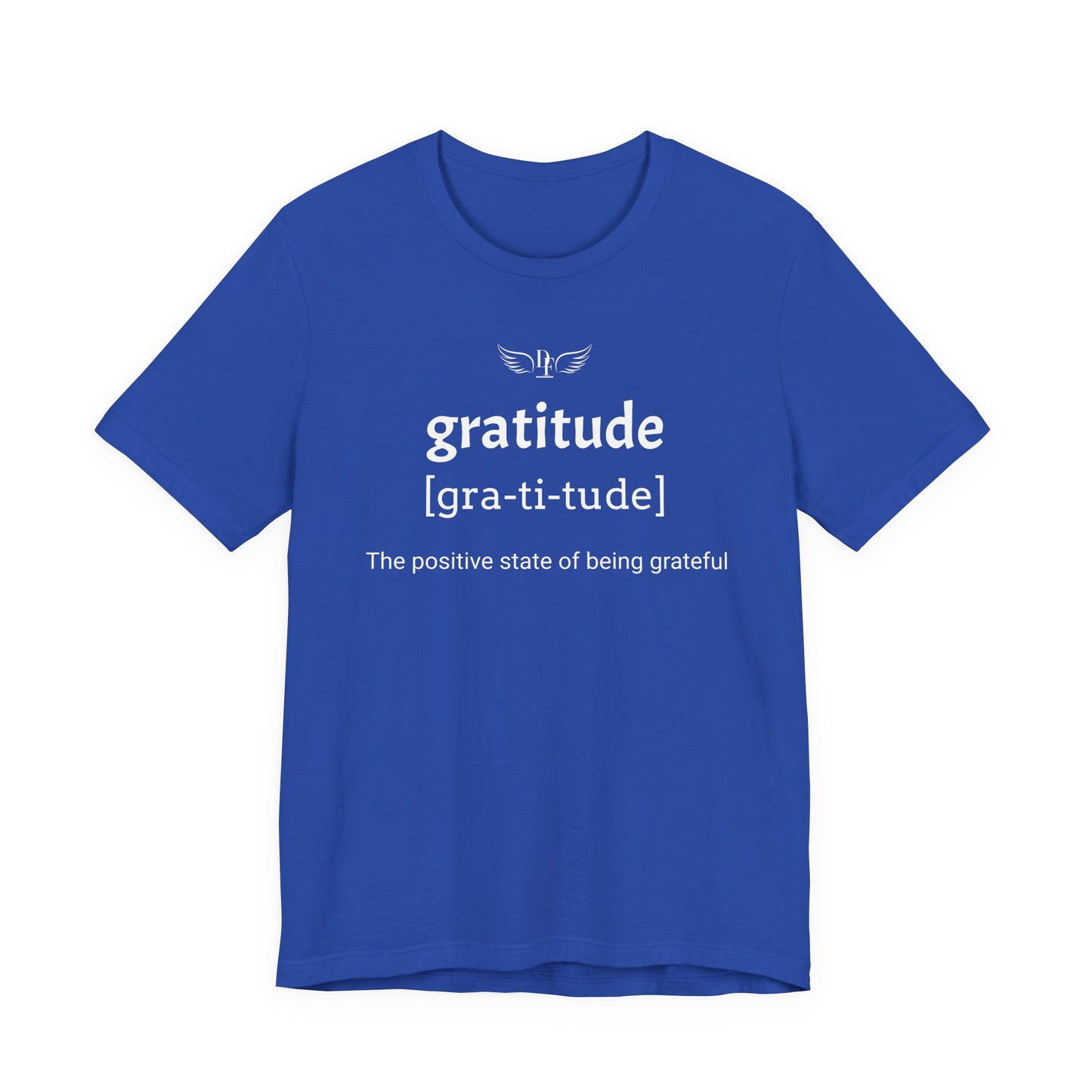 Men's “Gratitude” Short Sleeve Tee - “Black”