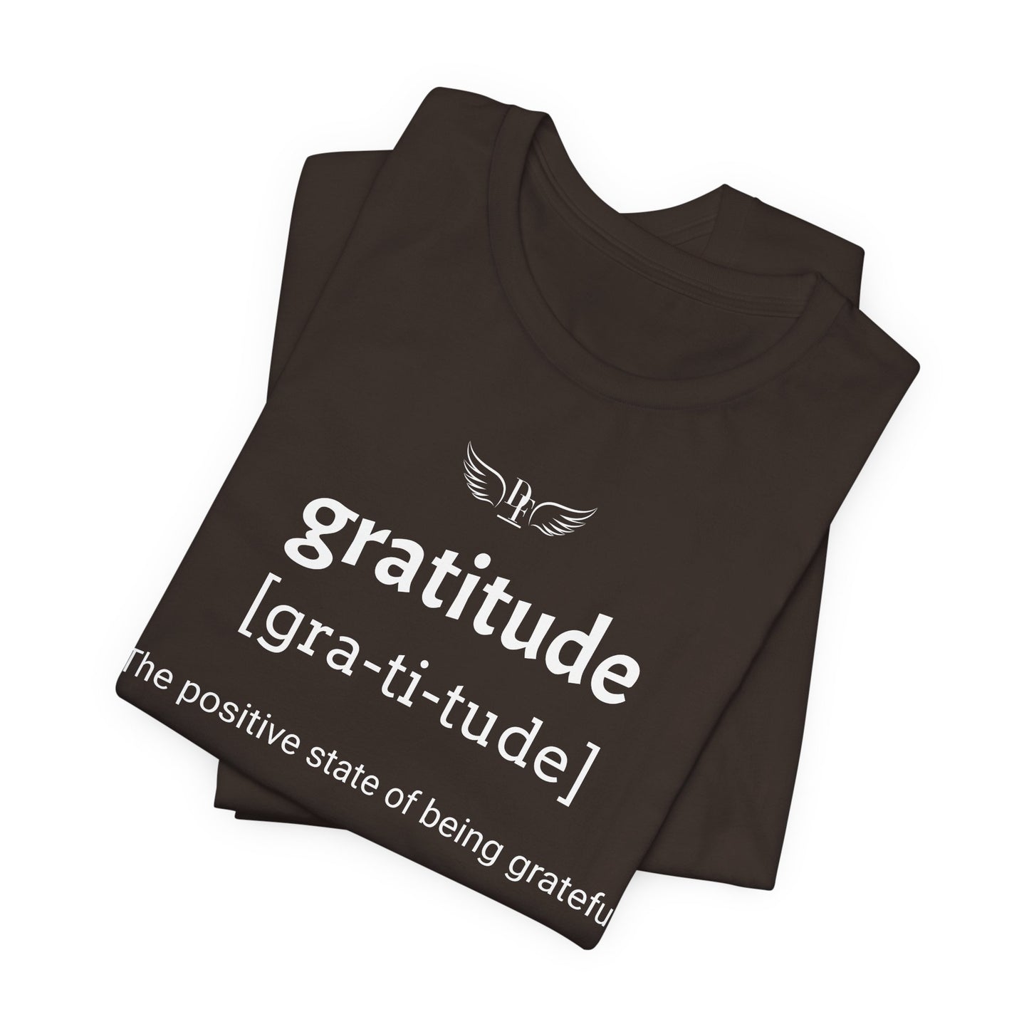 Men's “Gratitude” Short Sleeve Tee - “Black”