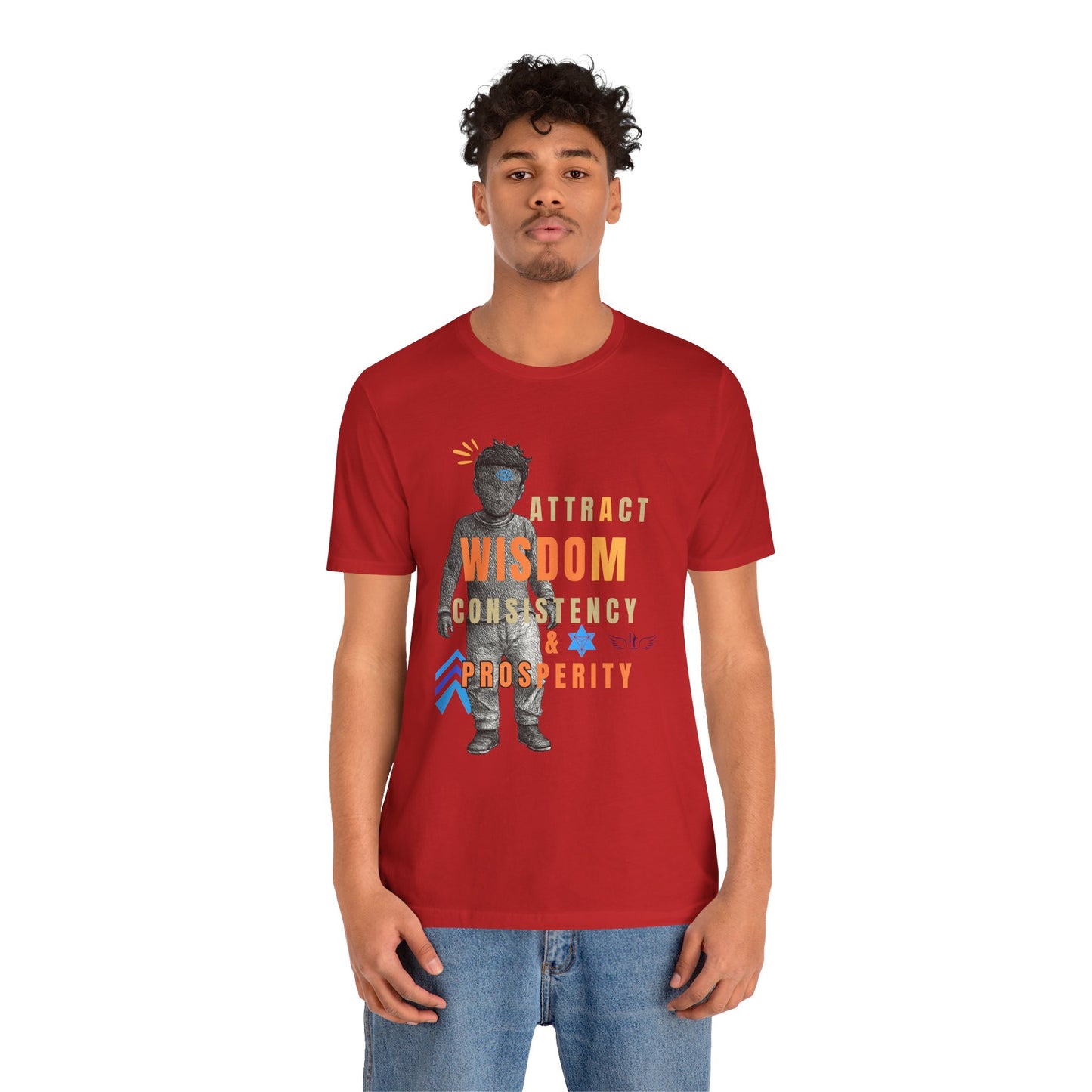Wisdom & Prosperity Tee — Inspirational Graphic T‑Shirt