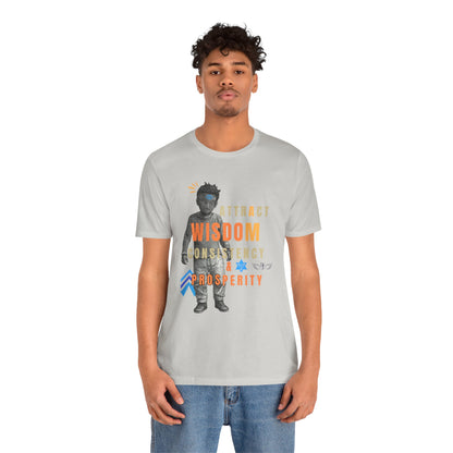 Wisdom & Prosperity Tee — Inspirational Graphic T‑Shirt