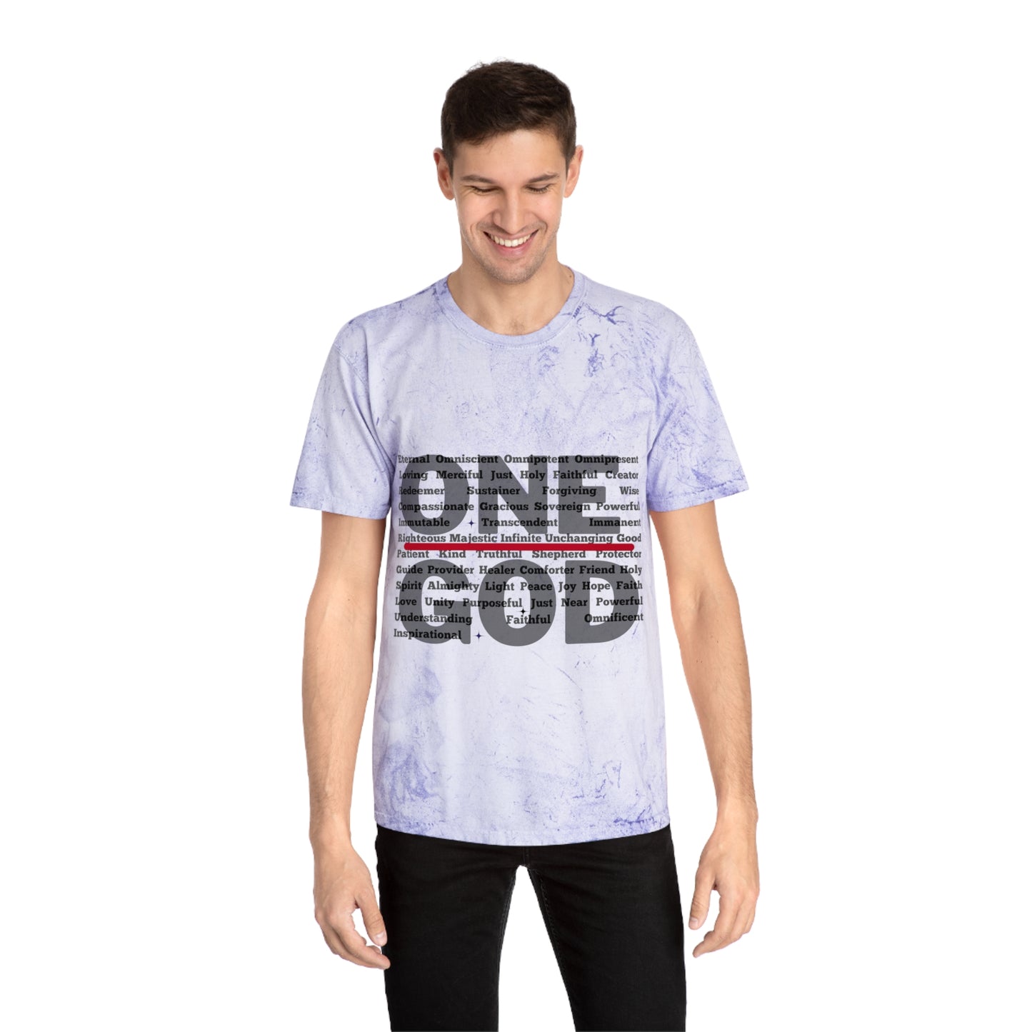 “One God” - Color Blast T-Shirt