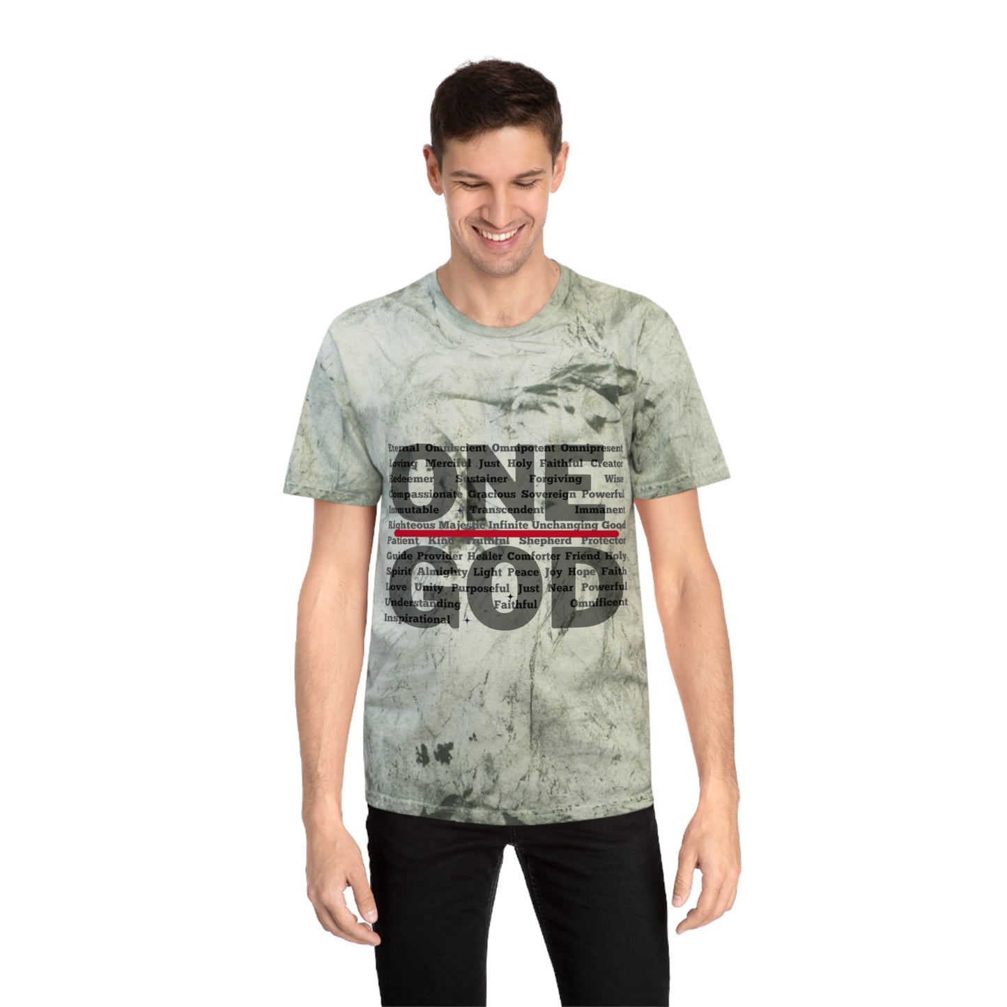“One God” - Color Blast T-Shirt