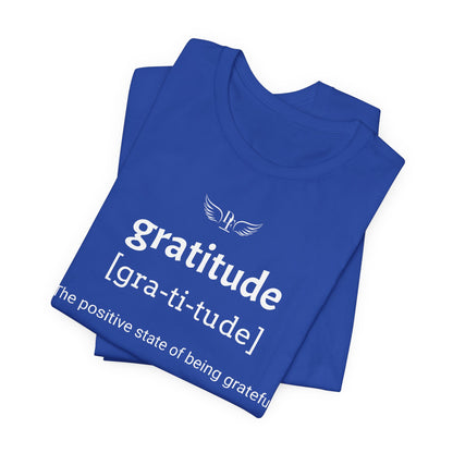 Men's “Gratitude” Short Sleeve Tee - “Black”