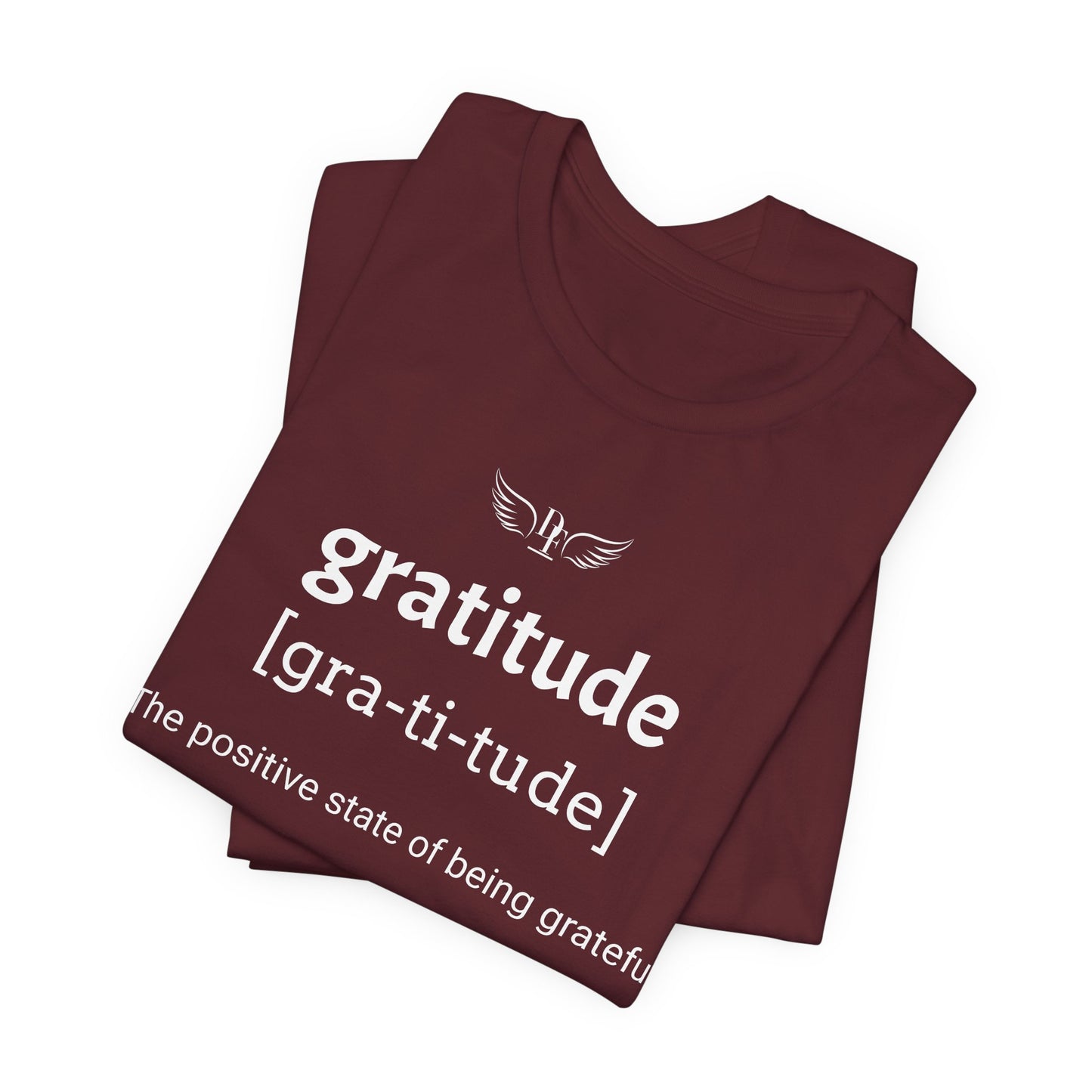 Men's “Gratitude” Short Sleeve Tee - “Black”