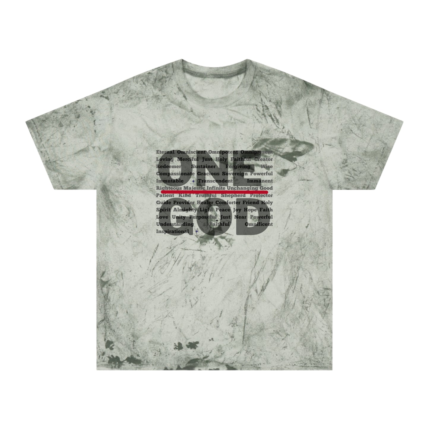 “One God” - Color Blast T-Shirt