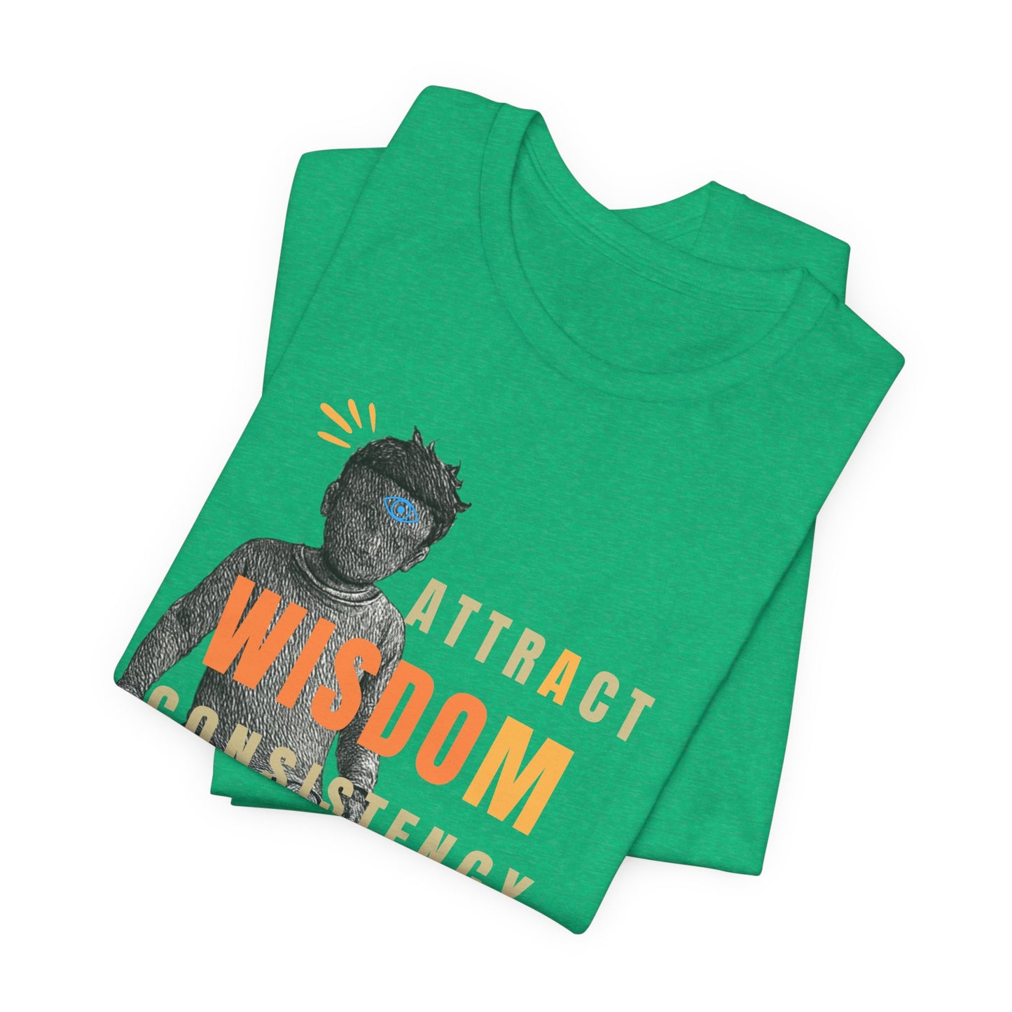 Wisdom & Prosperity Tee — Inspirational Graphic T‑Shirt