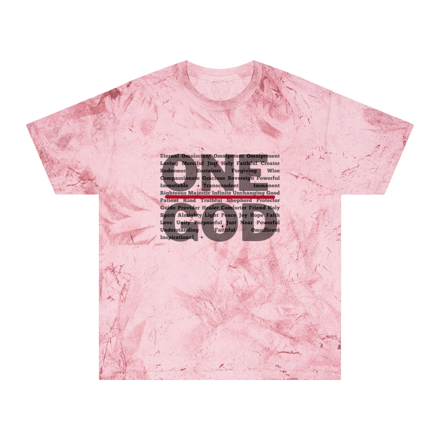 “One God” - Color Blast T-Shirt