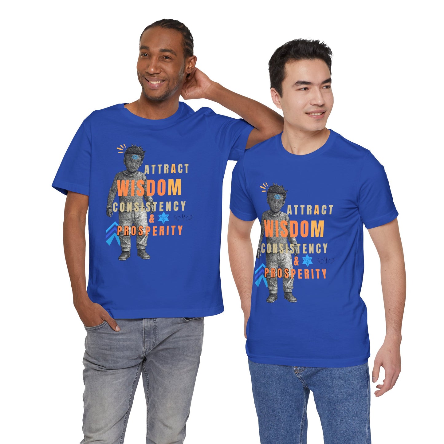 Wisdom & Prosperity Tee — Inspirational Graphic T‑Shirt
