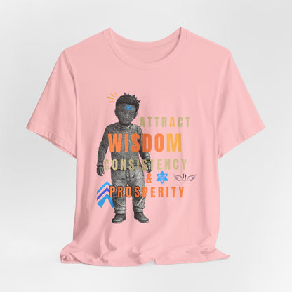 Wisdom & Prosperity Tee — Inspirational Graphic T‑Shirt