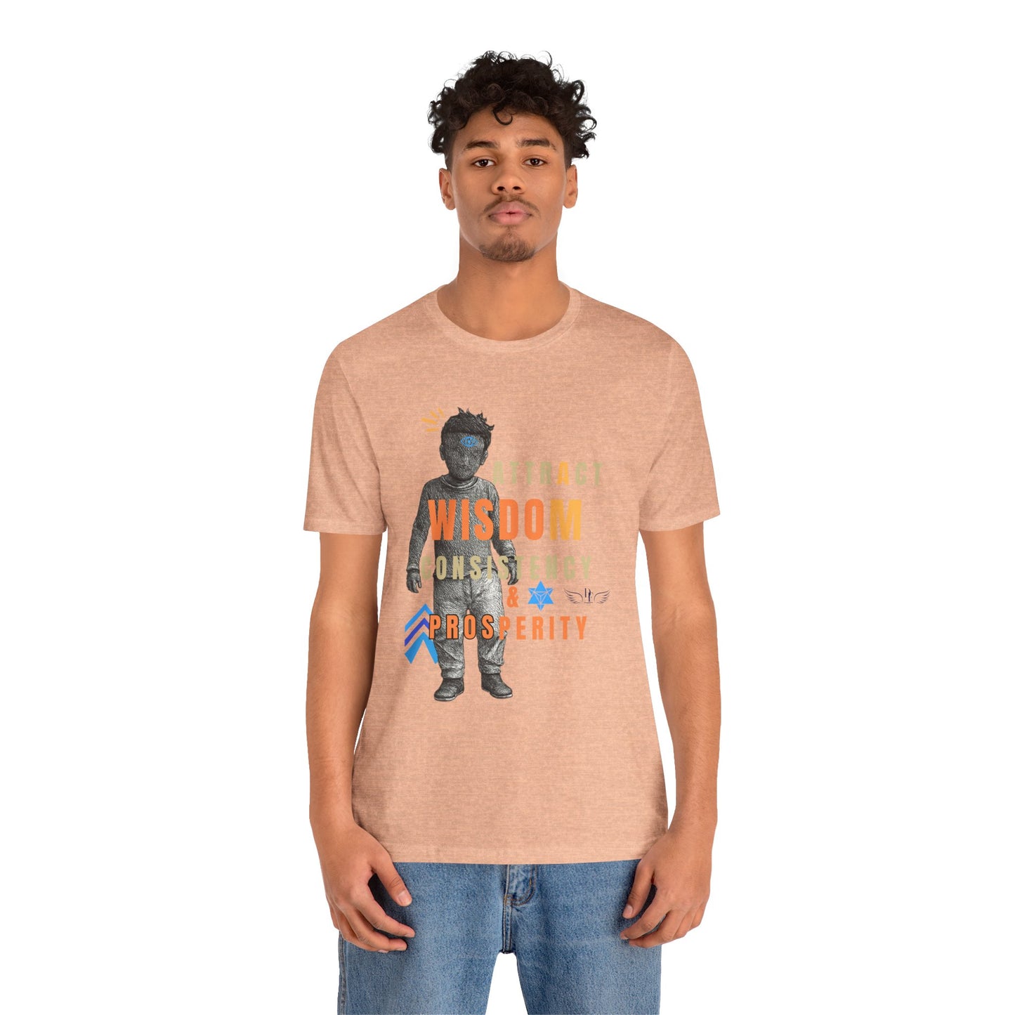 Wisdom & Prosperity Tee — Inspirational Graphic T‑Shirt