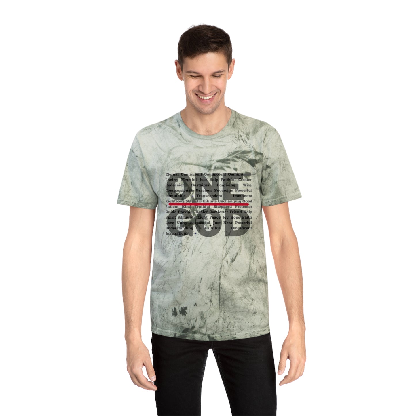 “One God” - Color Blast T-Shirt