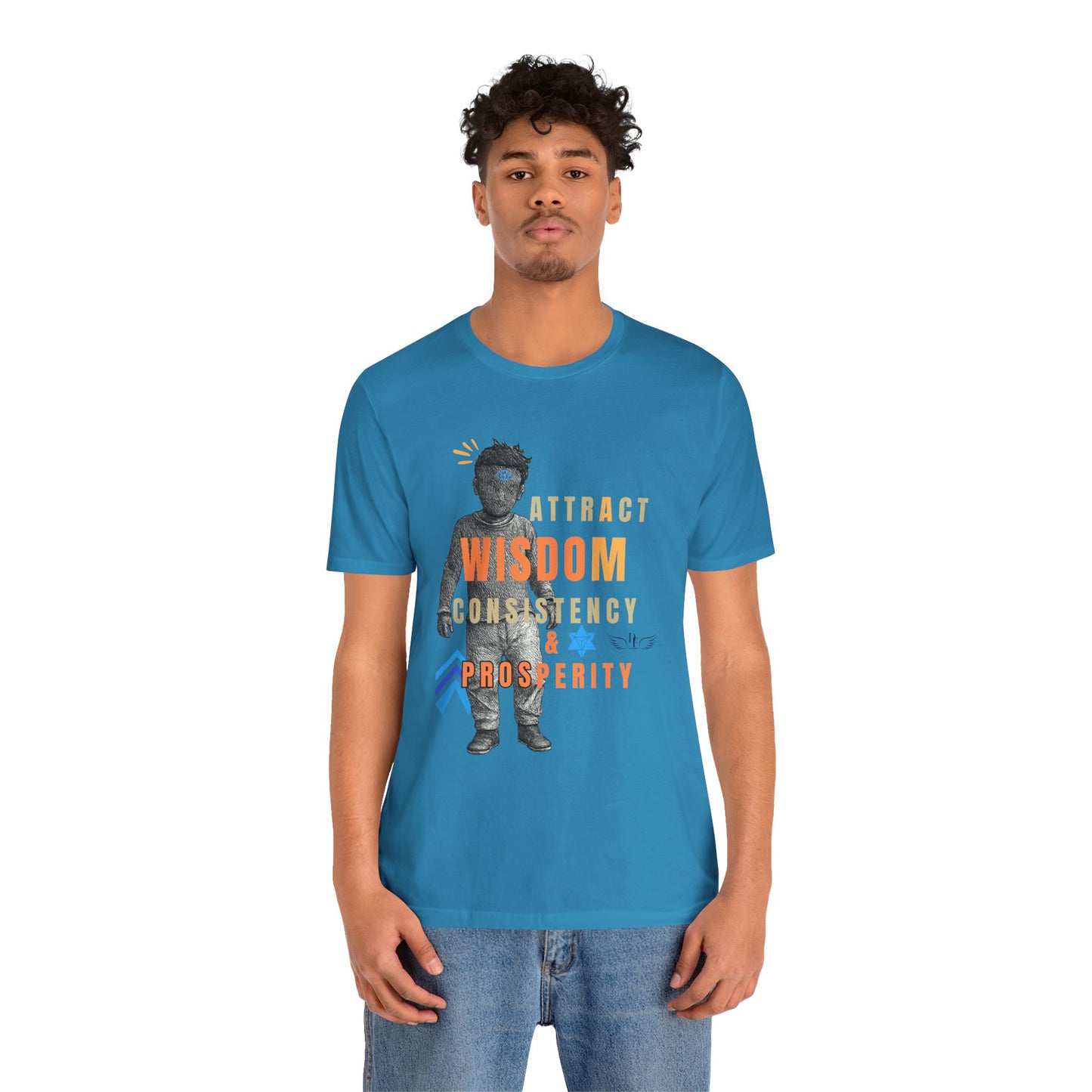 Wisdom & Prosperity Tee — Inspirational Graphic T‑Shirt
