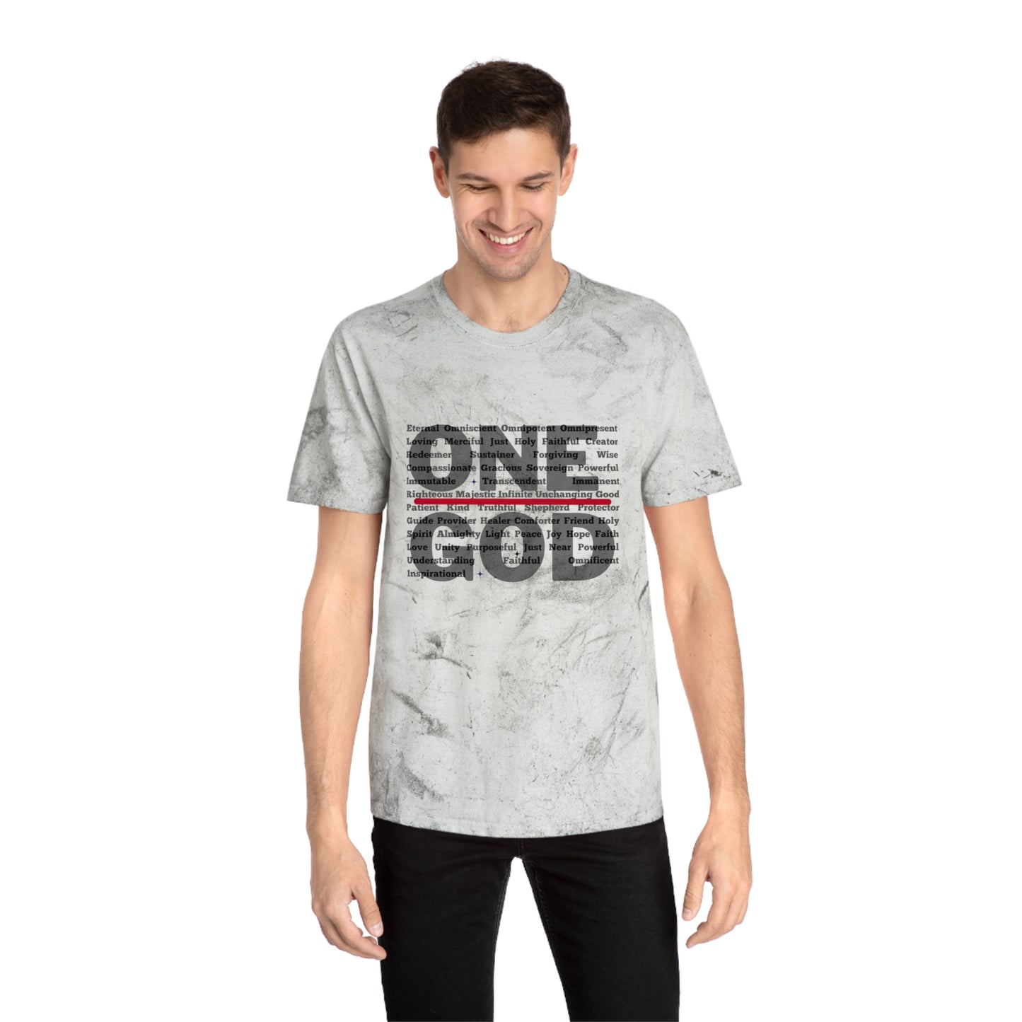 “One God” - Color Blast T-Shirt