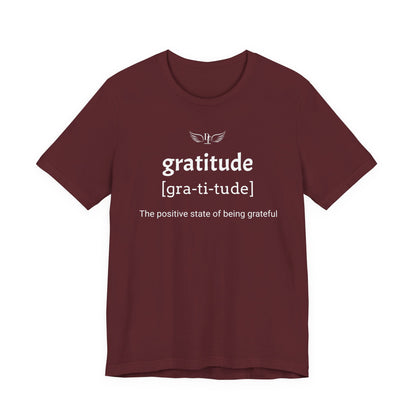 Men's “Gratitude” Short Sleeve Tee - “Black”