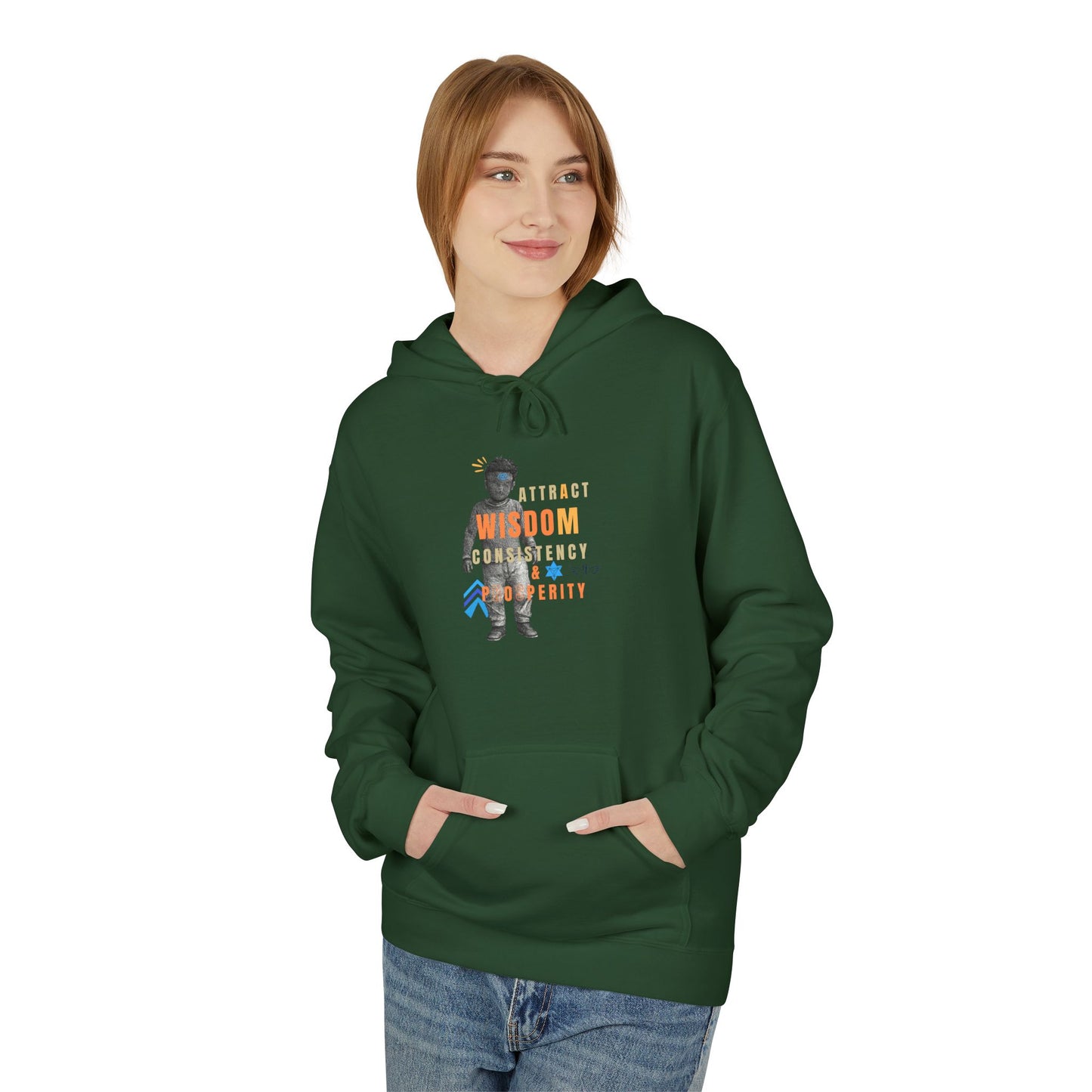 Attract II Hoodie — Inspirational Graphic T‑Shirt