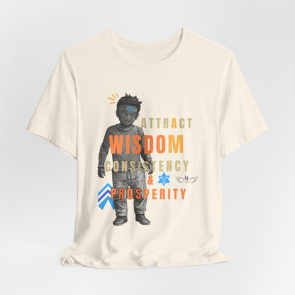 Wisdom & Prosperity Tee — Inspirational Graphic T‑Shirt