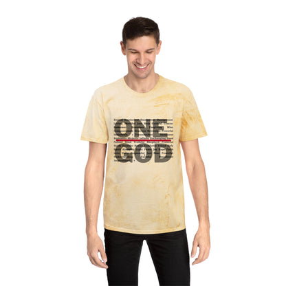 “One God” - Color Blast T-Shirt