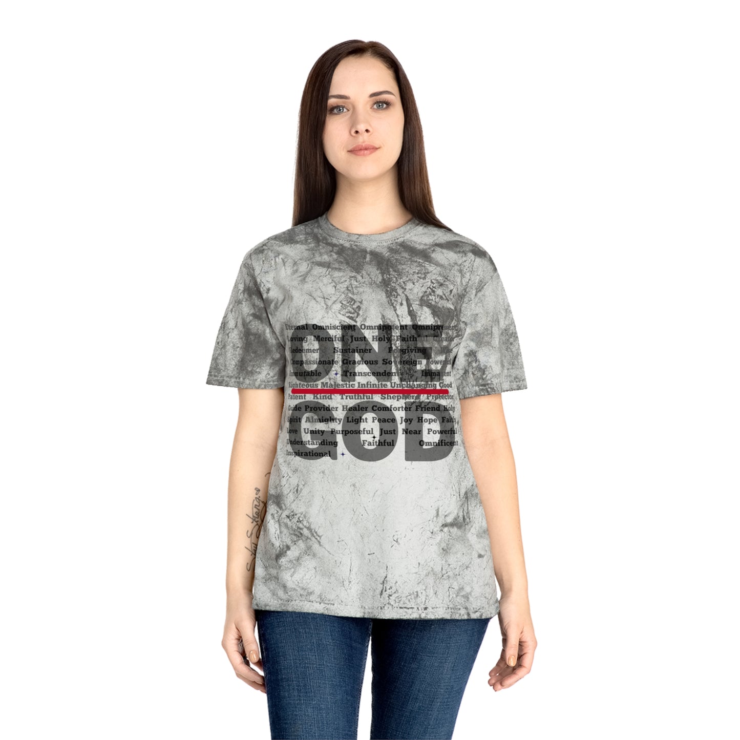 “One God” - Color Blast T-Shirt