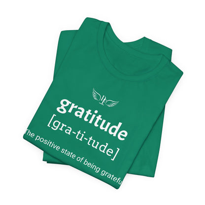 Men's “Gratitude” Short Sleeve Tee - “Black”