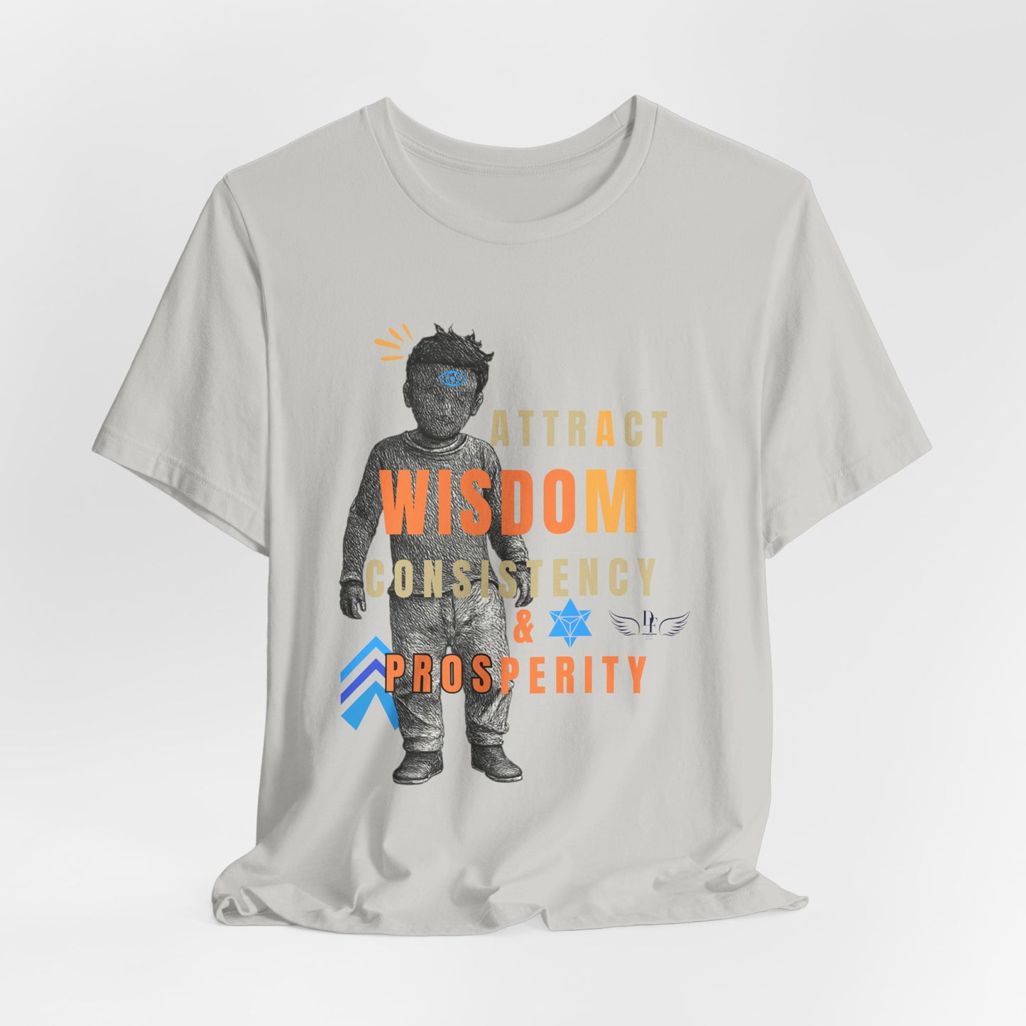 Wisdom & Prosperity Tee — Inspirational Graphic T‑Shirt