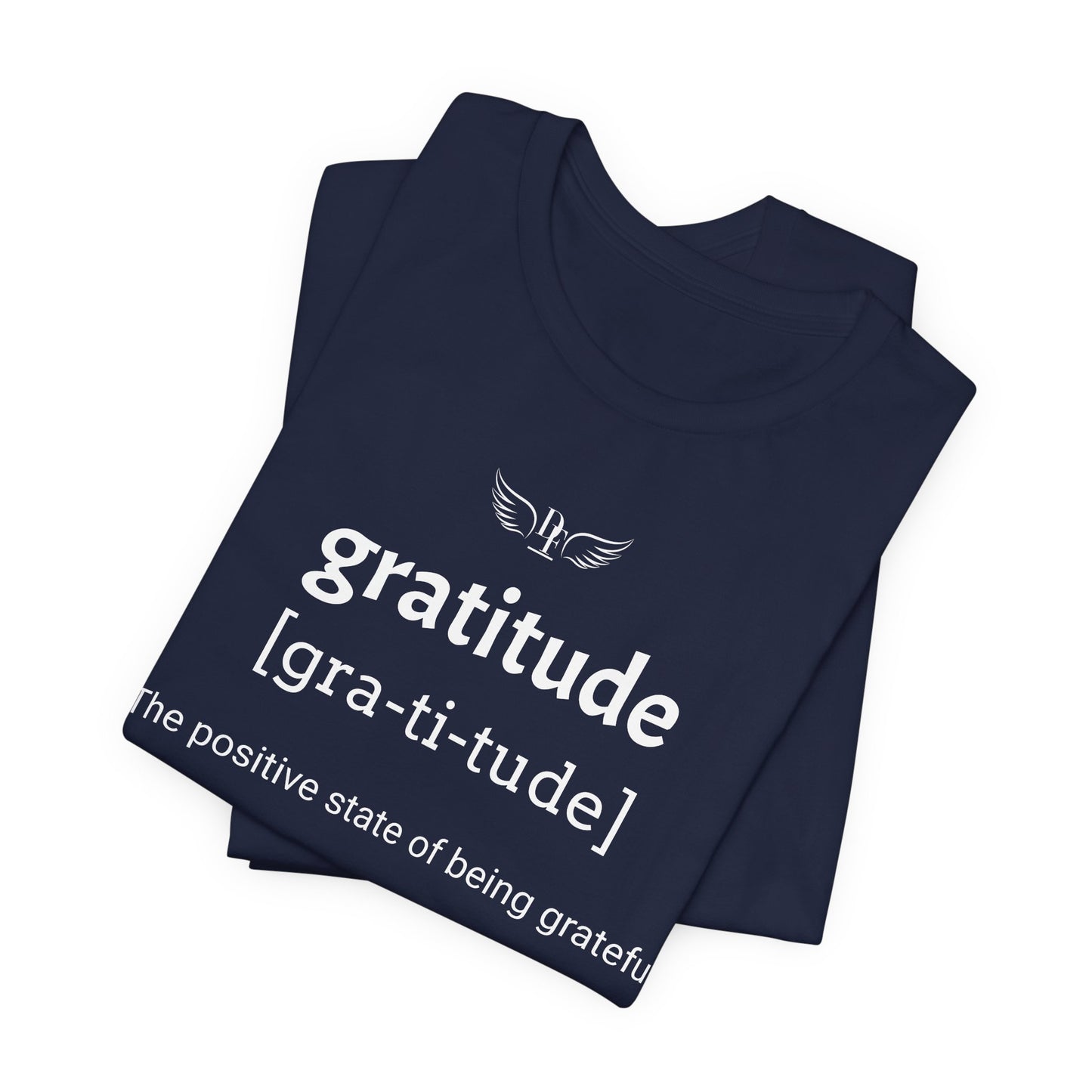 Men's “Gratitude” Short Sleeve Tee - “Black”