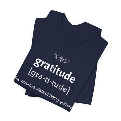 Men's “Gratitude” Short Sleeve Tee - “Black”