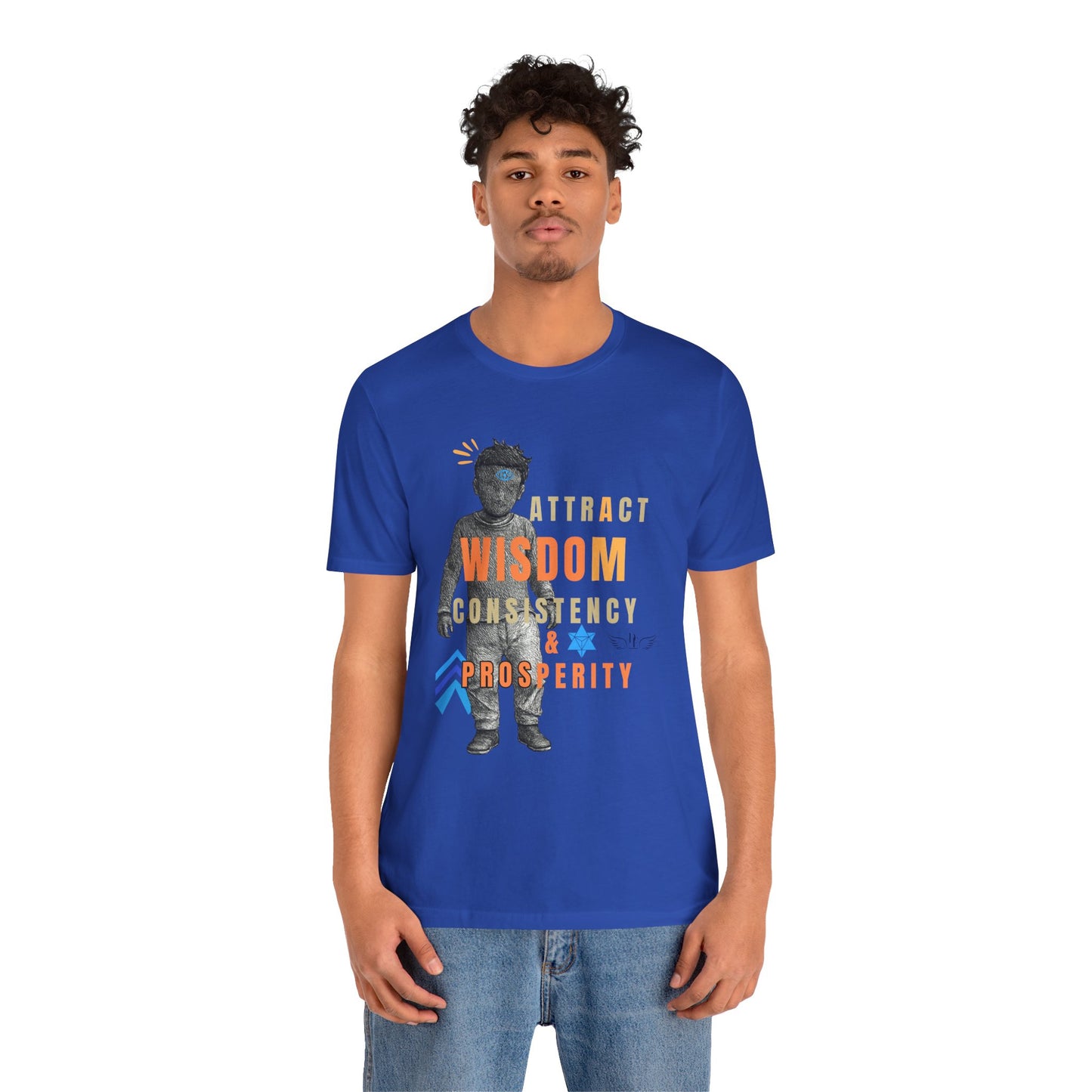 Wisdom & Prosperity Tee — Inspirational Graphic T‑Shirt
