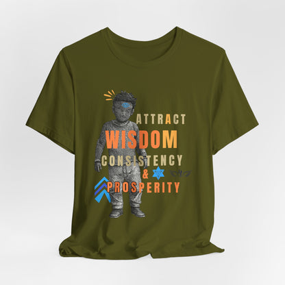 Wisdom & Prosperity Tee — Inspirational Graphic T‑Shirt