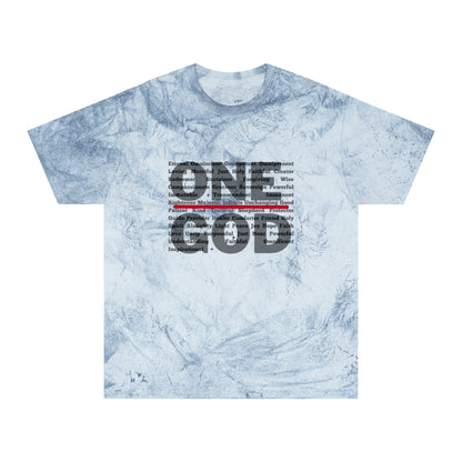 “One God” - Color Blast T-Shirt