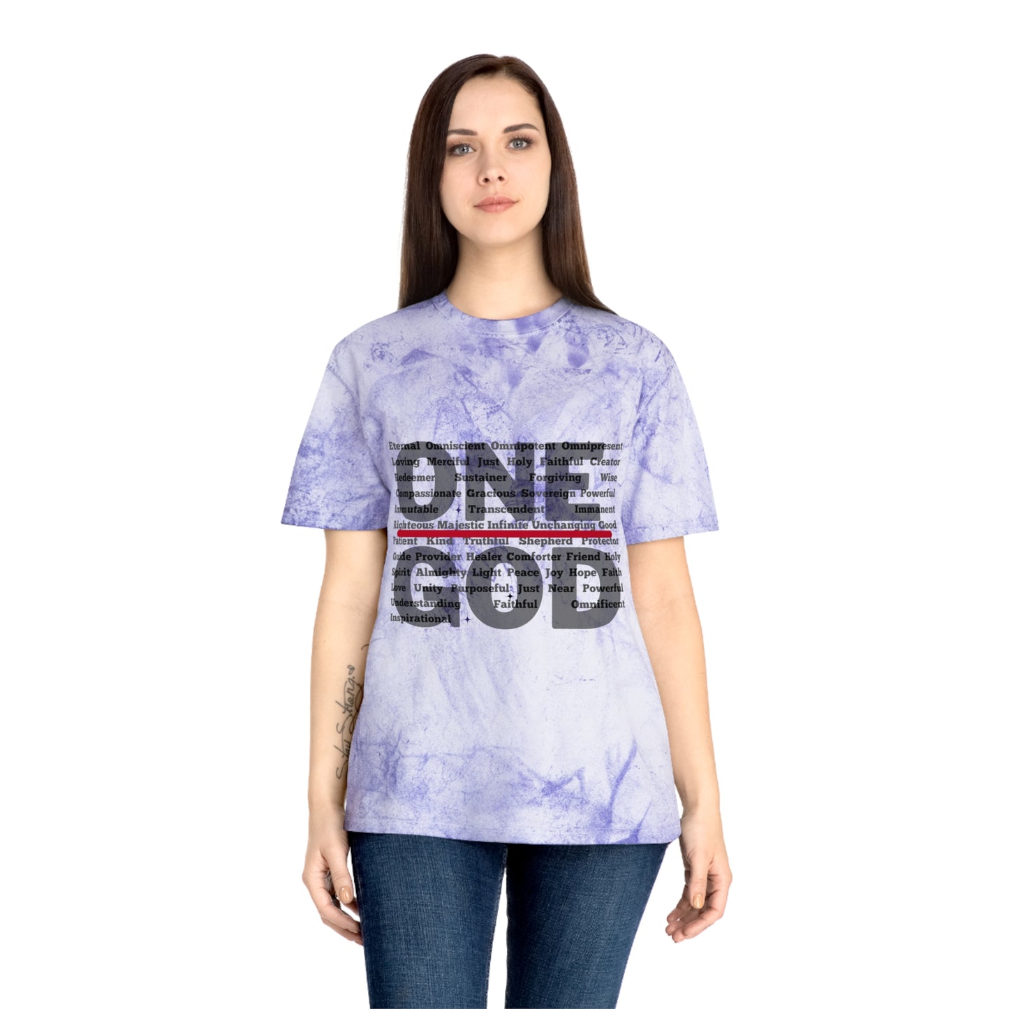 “One God” - Color Blast T-Shirt