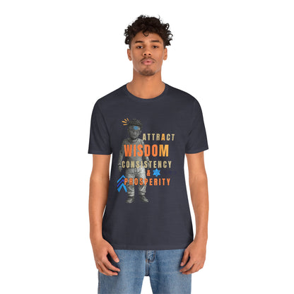 Wisdom & Prosperity Tee — Inspirational Graphic T‑Shirt