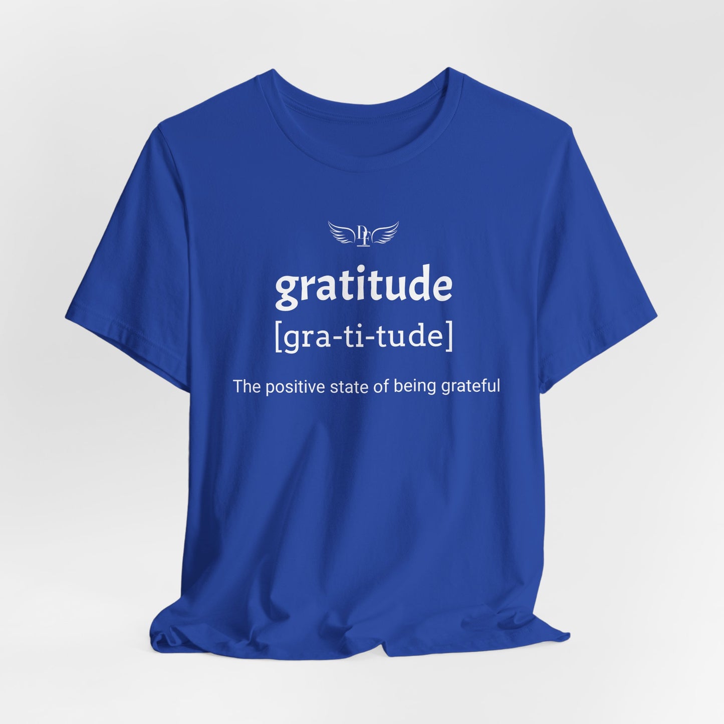 Men's “Gratitude” Short Sleeve Tee - “Black”