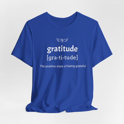 Men's “Gratitude” Short Sleeve Tee - “Black”