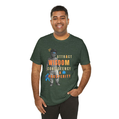 Wisdom & Prosperity Tee — Inspirational Graphic T‑Shirt