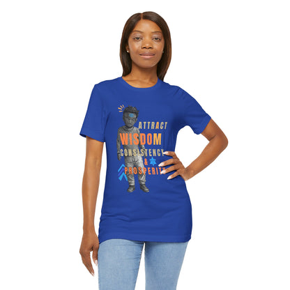 Wisdom & Prosperity Tee — Inspirational Graphic T‑Shirt