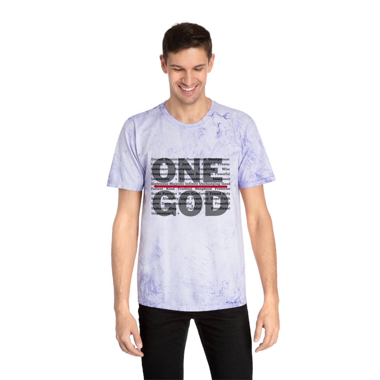 “One God” - Color Blast T-Shirt
