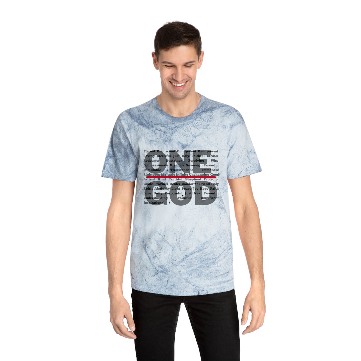 “One God” - Color Blast T-Shirt