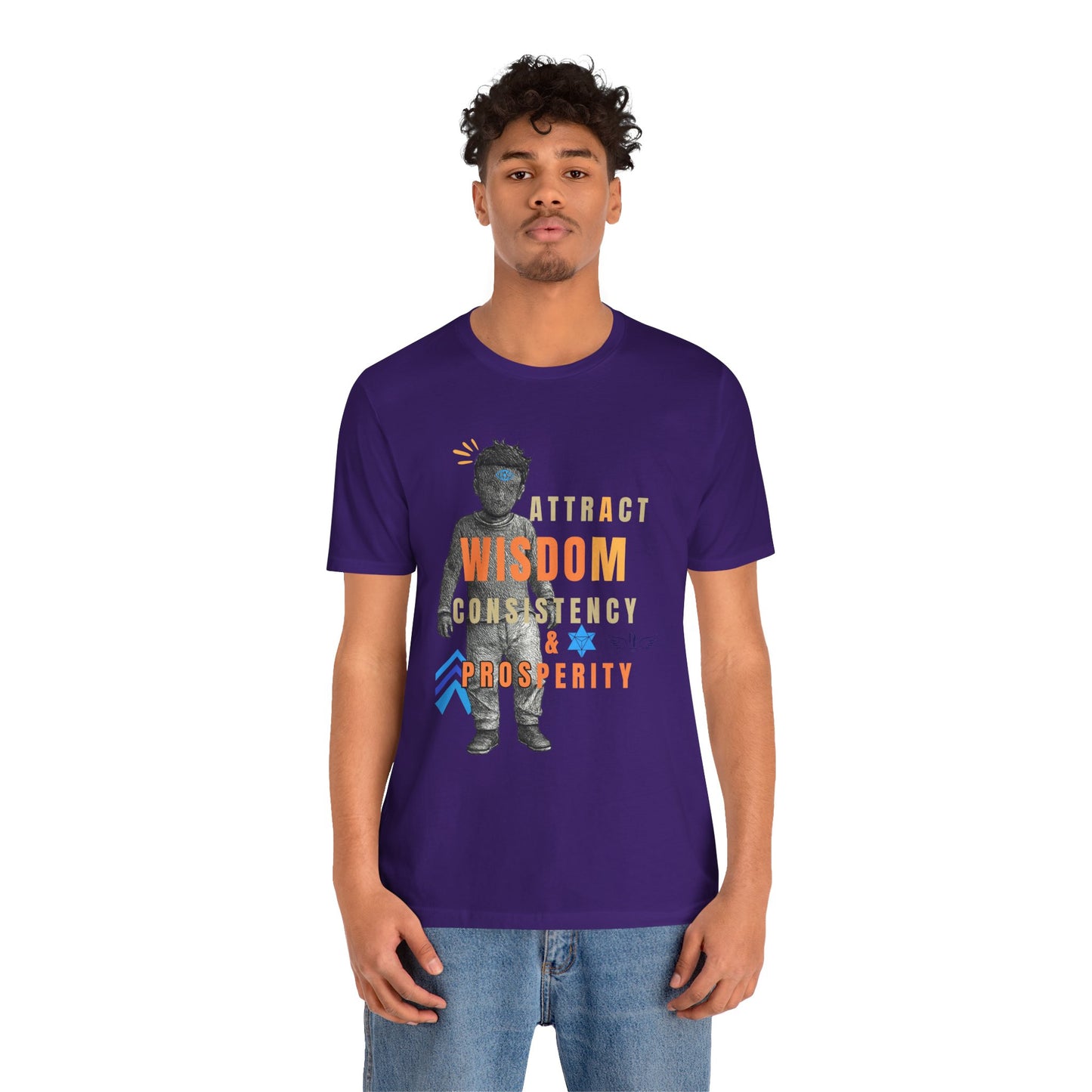 Wisdom & Prosperity Tee — Inspirational Graphic T‑Shirt
