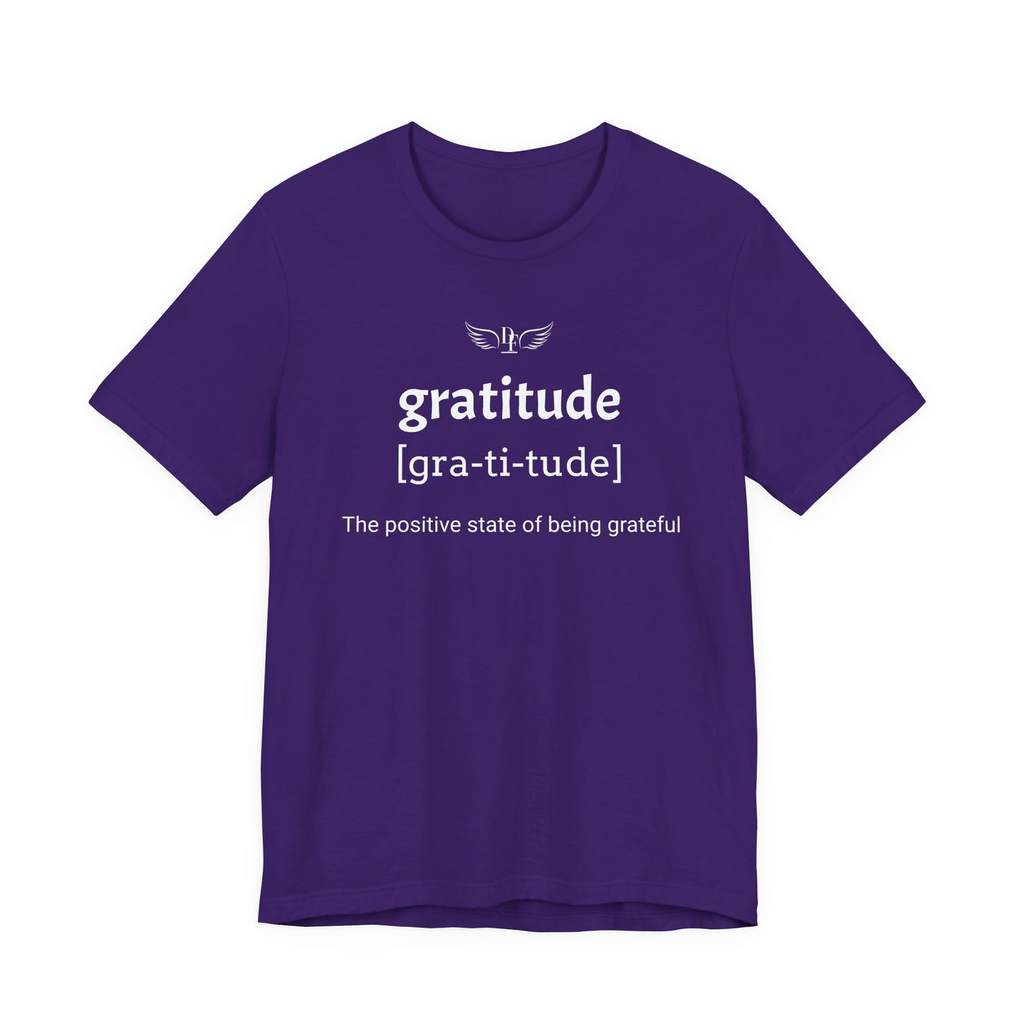 Men's “Gratitude” Short Sleeve Tee - “Black”
