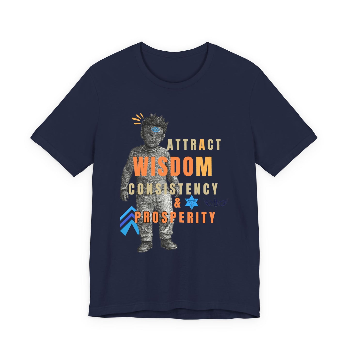 Wisdom & Prosperity Tee — Inspirational Graphic T‑Shirt