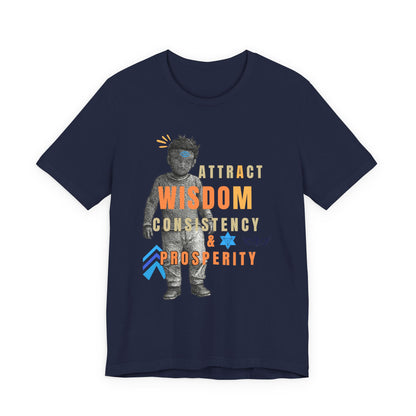 Wisdom & Prosperity Tee — Inspirational Graphic T‑Shirt